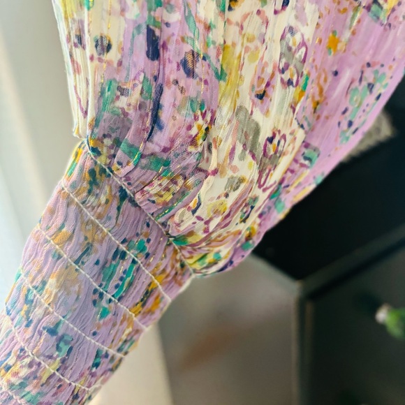 By Anthropologie Odetta Embroidered Top XSP Fits Small NWT - Picture 8 of 11